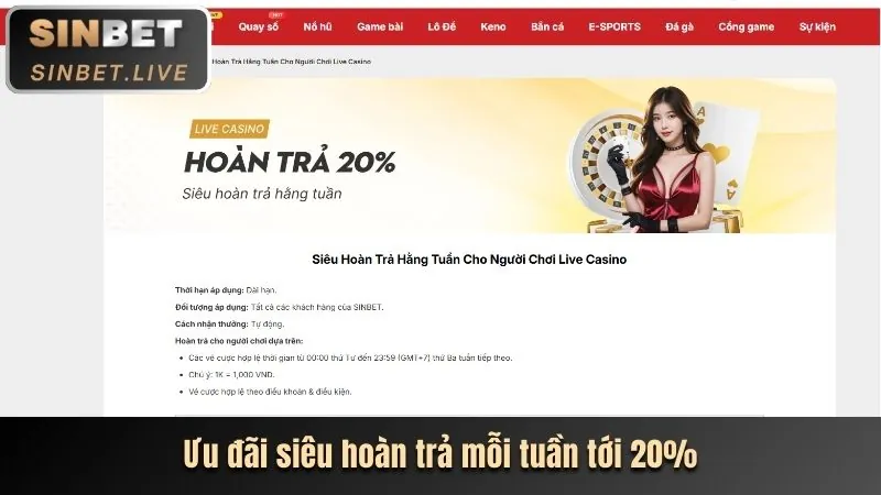 Chương trình VIP tại 55vin khuyến mãi